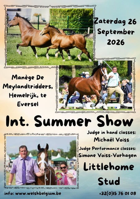 Int Summer Show  - 26/09/2026